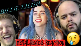 METALHEADS REACTION - BILLIE EILISH - EVERYTHING I WANTED