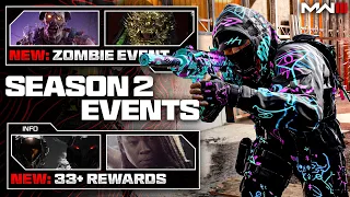 The 33+ MW3 Season 2 Event Rewards, Two Bonus Maps & NEW Secret Challenges…
