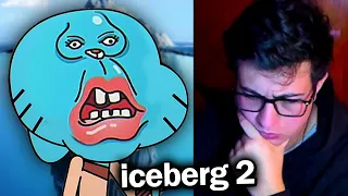 Reacción al Iceberg del Increible Mundo de Gumball | Parte 2