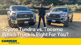 2021 Toyota Tacoma vs. Tundra: What Are the Differences? | Price, Interior, Towing & More