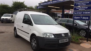 SOLD..FOR SALE; 2006 06 VW CADDY 2.0 SDI C20 4 SEAT VAN. 150,000 miles, £2975 **NO VAT**