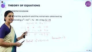 DAY 19 | BASIC MATHS | I PUC | THEORY OF EQUATIONS | L3