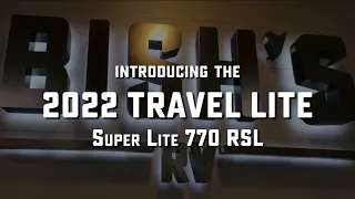 2022 Travel Lite Super Lite 770 RSL