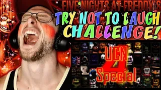 Vapor Reacts #889 | [SFM] FNAF TRY NOT TO LAUGH "UCN Special 4" by TheHottest Dog REACTION!!