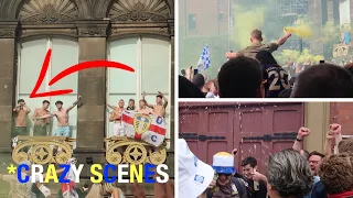 30,000 Leeds Fans Going ABSOLUTELY CRAZY At Leeds PROMOTION Party