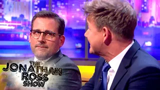Gordon Ramsay & Steve Carell Compare Fine Dining Standards | The Jonathan Ross Show