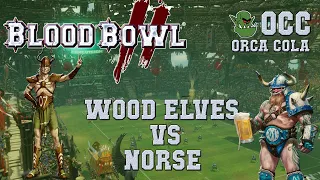 Blood Bowl 2 - Wood Elves (the Sage) vs Norse (Arkaini) - OCC G5