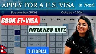 How to create CGI portal and book F1-VISA interview slot | Nepali students | Complete Tutorial
