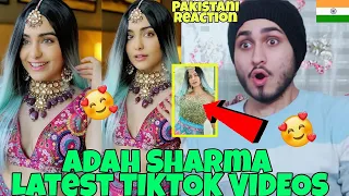 Pakistani React On Adah Sharma Latest TIKTOK VIDEOS| Indian Actress | RK Reactions