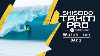 WATCH LIVE SHISEIDO Tahiti Pro pres by Outerknown 2023 - Day 1