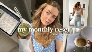 My Monthly Reset Routine 2023 - Plan With Me, Habit Tracking & Budgeting | Nika