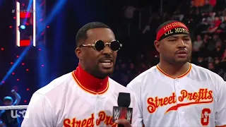 WWE RAW THE USOS VS THE STREET PROFITS 04/11/22