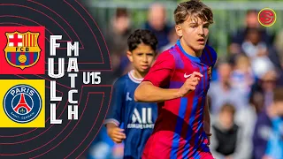 FULL MATCH: FC Barcelona vs Paris Saint Germain U15 KDB Cup 2022