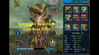 Venomage Spotlight Clan Boss Killer