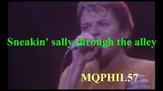 ROBERT PALMER   Sneakin' sally thru the alley    Live LYRICS