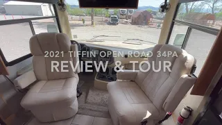 2021 Tiffin Open Road 34PA: Review & Tour