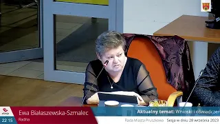 LXXXIII Sesja Rady Miasta Pruszkowa