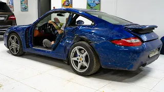 Восстановление ЗАТОТАЛЕННОГО Porsche 911 в ИДЕАЛЬНОЕ СОСТОЯНИЕ. Купил не то крыло за 150к. Часть - 3