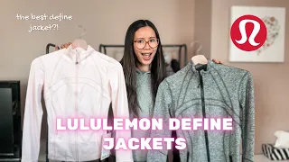 The Best Lululemon Define Jacket?!  | Comparison, Sizing, Try On & Review | 2024
