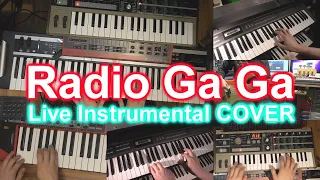 Queen - Radio Ga Ga  (Live instrumental COVER - no editing)