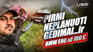 BMW E90 už 700€ IR PIRMI NEPLANUOTI GEDIMAI #R8per365 (2 serija)