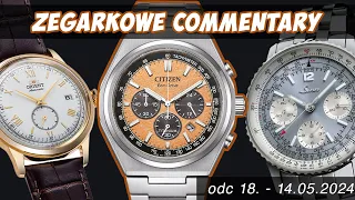 ZEGARKOWE COMMENTARY 18 - Citizen nie bierze jeńców, Ball PRX, Sinn Navitimer, Orient Bambino, Mido