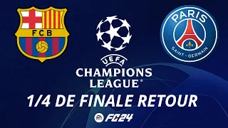 FC Barcelone / PSG ligue des Champions quart de finale retour
