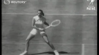 TENNIS: Wimbledon highlights (1950)