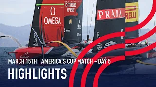 36th America's Cup Day 5 Highlights