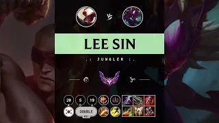 Lee Sin Jungle vs Kha'Zix - KR Master Patch 14.9