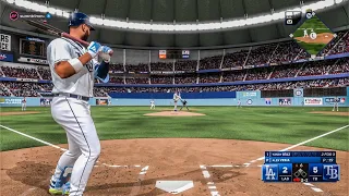 MLB The Show 24 Online Rated! Rays vs Dodgers PS5 Gameplay