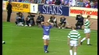 Rangers v Celtic Scottish Premier Division 1990-91