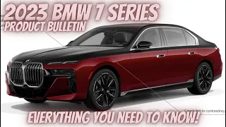 2023 BMW 7 Series (G70) Product Bulletin! What You Need To Know!