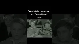 Was ist die deutsche Hauptstadt -1959 #shorts #deutschland #politik #schule #frage #Hauptstadt