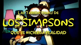 Las 7 predicciones de los Simpsons que se hicieron realidad