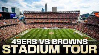 49ers - Browns prediction and stadium tour