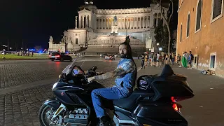 Viaggio a Roma con la Goldwing ( Road trip Milan to Rome )