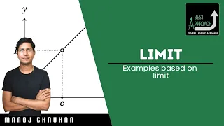 Good Problems Based on Limit by Manoj Chauhan Sir - Best Approach