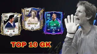 BEST GOALKEEPERS AFTER NEW UPDATE! TOP 10 GK IN FC MOBILE 24!