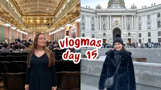 A DAY WITH ME IN VIENNA: Christmas Markets, exploring the city, going to a concert | Vlogmas Day 15