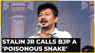 After Sanatana Dharma Remark, Udhayanidhi Stalin Calls BJP A 'Poisonous Snake'