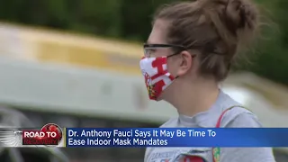 Dr. Anthony Fauci Says It May Be Time To Ease Indoor Mask Mandate