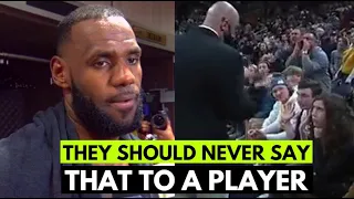 'That girl said "I hope Bronny dies in a car wreck" / LeBron James on why he had Pacers fans ejected