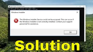 Fix: “Windows Installer Service Could Not Be Accessed” Error While Installing Application [Guide]