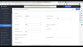 Grandstream UCM6301 outbound route configuration