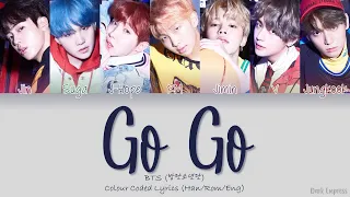 BTS (방탄소년단) - Go Go (고민보다 Go) - Color Coded Lyrics [Han|Rom|Eng]