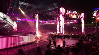 Natalya & Tamina’s WrestleMania 37 entrance (live crowd reaction)