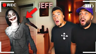 JEFF THE K!LLER AUF ÜBERWACHUNGS KAMERA BEI UNS ERWISCHT UM 3 UHR NACHTS!! *ER HATTE UNS FAST*