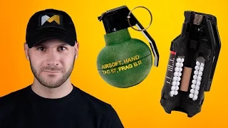 СТРАЙКБОЛЬНАЯ АКАДЕМИЯ. Страйкбольные гранаты и мины // Airsoft grenades and mines