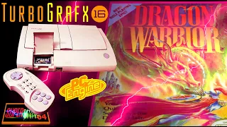 DRAGON WARRIOR - PC ENGINE / TURBOGRAFX 16 - NES CONVERSION GAMEPLAY AND LINK